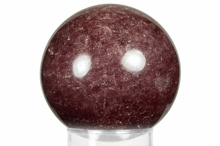 Polished Strawberry Quartz Sphere - Brazil #359853
